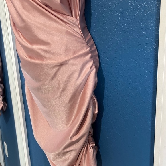 Blue blush blush dress size Large - Picture 3 of 3